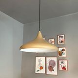 Champion Bej Tekli Avize Kafe Iç Mekan Salon Oturma Odası Mutfak Yatak Odası Sarkıt Modeli - 1
