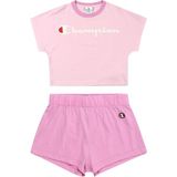Champion Champıon Kız Çocuk Şort T-Shırt Takım 404966-PS013 - Çok Renkli