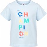 Champion Champıon Kız Çocuk T-Shırt 405224-BS207 - 403-Mavi