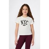 Champion Champıon Kız Çocuk T-Shırt 405231-WW049 - 001-Beyaz
