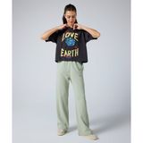 Champion E10008-GS072 Eco Future Straight Hem Pants Yeşil Kadın Eşofman Altı