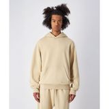 Champion Eco Future Hooded Sweatshirt Erkek Bej Sweatshirt - 220756-MS091