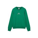 Champion Erkek Baskılı Bisiklet Yaka Sweatshirt, Yeşil, XL