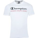Champion Erkek T-Shırt 217770-WW00110 - Beyaz - L