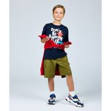 Champion Icons Cargo Bermuda 08-16 yaş çocuk erkek Yeşil Şort - 306768-GS573