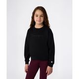 Champion Icons Crewneck Sweatshirt 08-16 yaş çocuk kız Siyah Sweatshirt - 405210-KK001
