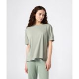 Champion Icons SS Tee Kadın Yeşil Tişört - 117865-GS148