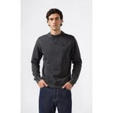 Champion Icons Wash Crewneck Sweatshirt Erkek Siyah Sweatshirt - 221572-KK001