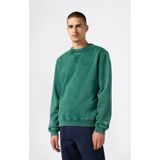 Champion Icons Wash Crewneck Sweatshirt Erkek Yeşil Sweatshirt - 221572-GS584