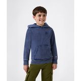 Champion Icons Wash Hooded Sweatshirt 08-16 yaş çocuk erkek Lacivert Sweatshirt - 307277-BS567