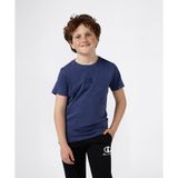 Champion Icons Wash Short-Sleeve Tee 08-16 yaş çocuk erkek Lacivert Tişört - 307308-BS567