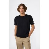 Champion Icons Wash Short-Sleeve Tee Erkek Siyah Tişört - 221575-KK001