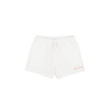 Champion Kadın Baskılı Şort, Beyaz, XS