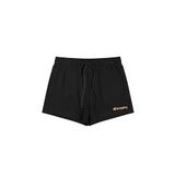 Champion Kadın Baskılı Şort, Siyah, XS