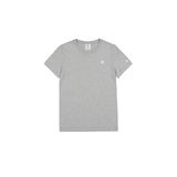 Champion Kadın Legacy Basics W-Light Yuvarlak Yaka Tişört, Açık Gri Melanj, M