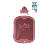 Champion Mini Kauçuk Termofor Pembe 1.5 lt Sıcak Su Torbası