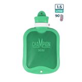 Champion Mini Kauçuk Termofor Yeşil 1.5 lt Sıcak Su Torbası