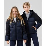 Champion Outdoor Hooded Jacket 08-16 yaş çocuk erkek Lacivert Mont - 306872-BS501