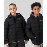 Champion Outdoor Hooded Jacket 08-16 yaş çocuk erkek Siyah Mont - 306868-KK002