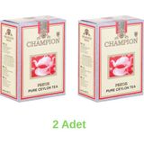 Champion Pekoe 1000 gr (SUPER PEKOE) X 2 Adet - Seylan Siyah Çayı - 2 kg