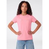 Champion Pembe Kız Çocuk T-Shirt 405246-SS Tee