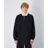 Champion Reverse Weave Core Polo Neck 220760-KK001 Siyah Erkek Sweatshirt