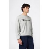 Champion Script Shop Crewneck Sweatshirt Gri Erkek Sweatshirt - 221919-EM021