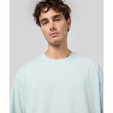 Champion Script Shop Crewneck T-Shirt Erkek Mavi Tişört - 220279-GS122