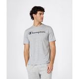 Champion Script Shop Short Sleeve T-shirt Erkek Gri Tişört - 221814-EM021