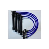 CHAMPION SPARK PLUG WIRE SET Fıat Brava 1.6 16v 96> 4cc 8.5 Mm Mavi Silikon Performans Buji Kablosu Uyumlu