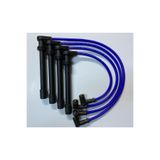 CHAMPION SPARK PLUG WIRE SET Fıat Bravo 1.6 16v 96> 4cc 8.5 Mm Mavi Silikon Performans Buji Kablosu Uyumlu