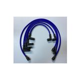 CHAMPION SPARK PLUG WIRE SET Fıat Tıpo S sx slx ak 1.4 8v 88 Uyumlu Uzun Bobınlı 4cc 8.5 mm Mavi Silikon Performans Buji Kablosu