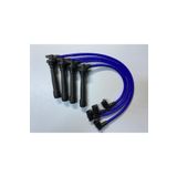 CHAMPION SPARK PLUG WIRE SET Hyundaı Era 1.4 16v 06> G4ee 4cc 8.5 Mm Uyumlu Mavi Silikon Performans Buji Kablosu
