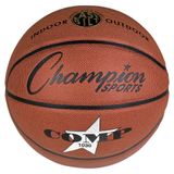 Champion Sports Composite Game Basketbol Topları, Orta Boy (Boyut 15 – 72,4 cm), Beden 6