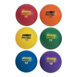 Champion Sports PX10SET Gergedan Oyun Alanı Top Seti, 25,4 cm Çap, Kauçuk, Çeşitli, 6 Top/Set (CSIPX10SET)