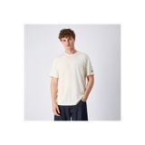 Champion SS Erkek Krem T-Shirt Bej Erkek Tişört -220273-YS141