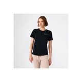 Champion SS Regular Fit Kadın Siyah T-Shirt