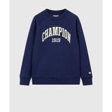 Champion State Of Play Crewneck Sweatshirt 08-16 yaş çocuk erkek Lacivert Sweatshirt - 307233-BS567