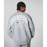 Champion Street Varsity Crewneck 221194-EM021 Gri Erkek Sweatshirt