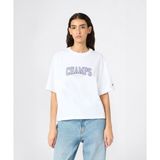 Champion T-Table Short-Sleeve Tee Kadın Beyaz Tişört - 118389-WW001
