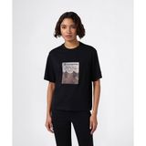 Champion T-Table Short-Sleeve Tee Kadın Siyah Tişört - 118469-KK001