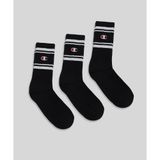 Champion U20081-KK001 Seasonal 3PK Crew Socks Siyah Unisex Çorap