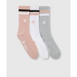 Champion U20250-PS124 Seasonal Crew Socks 3'lü Pembe Unisex Çorap