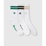 Champion U20250-WW007 Seasonal Crew Socks 3'lü Beyaz Unisex Çorap