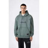 Champion Urban Contemporary Kapüşonlu Sweatshirt Gri Erkek Sweatshirt - 221304-ES077