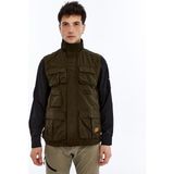 Champp Ranger Çok Cepli Outdoor Erkek Yelek CMP2503 - S - Yeşil