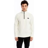 Champp Summit Yarım Fermuarlı Erkek Polar Erkek Beyaz Polar CMP2506-01 - 3XL