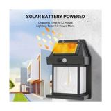 Chance Gift Güneş Enerjili Bahçe LED Ampul Hareket Sensörlü Bahçe LED Su Geçirmez 3 Mod'lu Solar LED