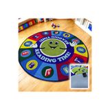 Chandler Home Reading Time Dijital Eğitici Çocuk Halısı – Anaokulu, Kreş ve Oyun Alanı İçin Kaymaz, Yumuşak Zemin