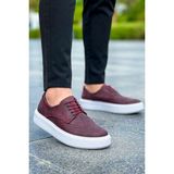 Changer Over Premium Erkek Günlük Casual Ayakkabı Bordo